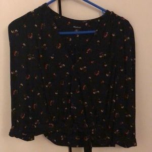 Madewell wrap blouse
